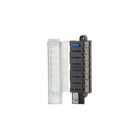 BLUE SEA SYSTEMS ST Blade Compact Fuse Block - Common Source, 8 Circuits 5046